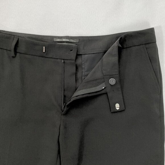 FILIPPA K WOMEN'S BLACK HIGH RISE FORMAL BERMUDAS - L - Picture 5 of 9
